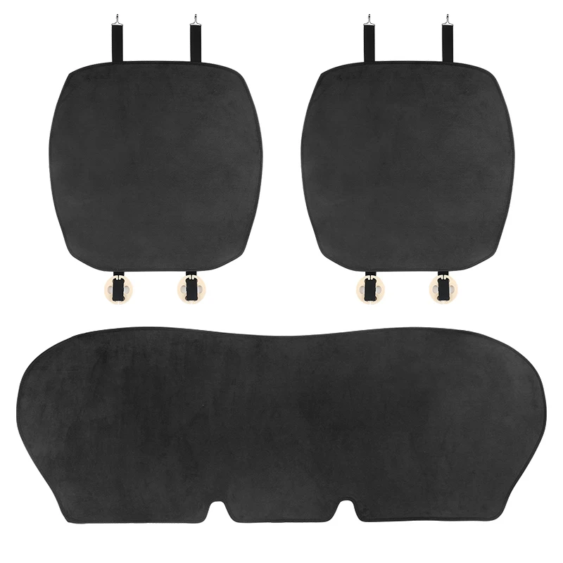 Всесезонная подушка для автомобильного сиденья фланелевая протектор мини