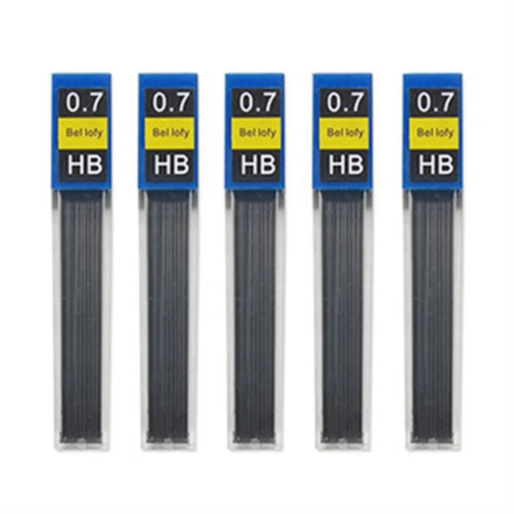 

Механические карандаши пластиковые 0.3/0.5/0.7/0.9 мм набор из 5 штук