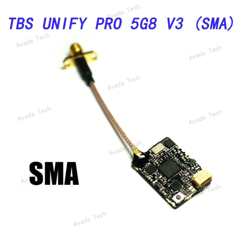 

Видеопередатчик Avada Tech TBS UNIFY PRO 5G8 V3 SMA RPSMA для FPV гоночного дрона
