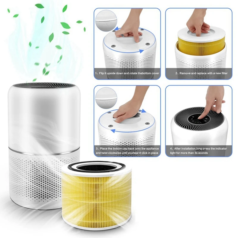 

Фильтр Hepa PM2.5 для очистителя воздуха Levoit, сердечник фильтра с активированным углем 300, фильтр очистителя воздуха Levoit