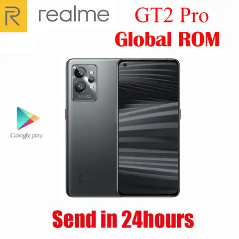 Оригинальный новый сотовый телефон Realme GT2 GT 2 Pro, телефон с фонариком Snapdragon 8 Gen 1, 50 МП, 6,7 дюйма, 2K AMOLED, 5000 мАч, NFC, 65 Вт, зарядка для приборной пане...