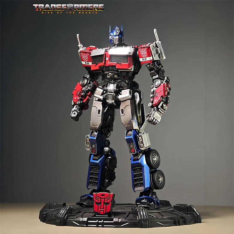 Фото Коллекционная фигурка-модель Yolopark Optimus Prime Pro Transformers Rise Of The Beasts для взрослых коллекционеров, для демонстрации №1
