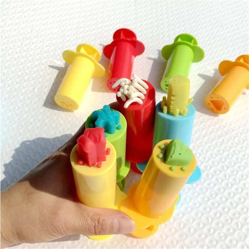 Новинка пластмассовый набор глины слайм игрушка для детей пластикового