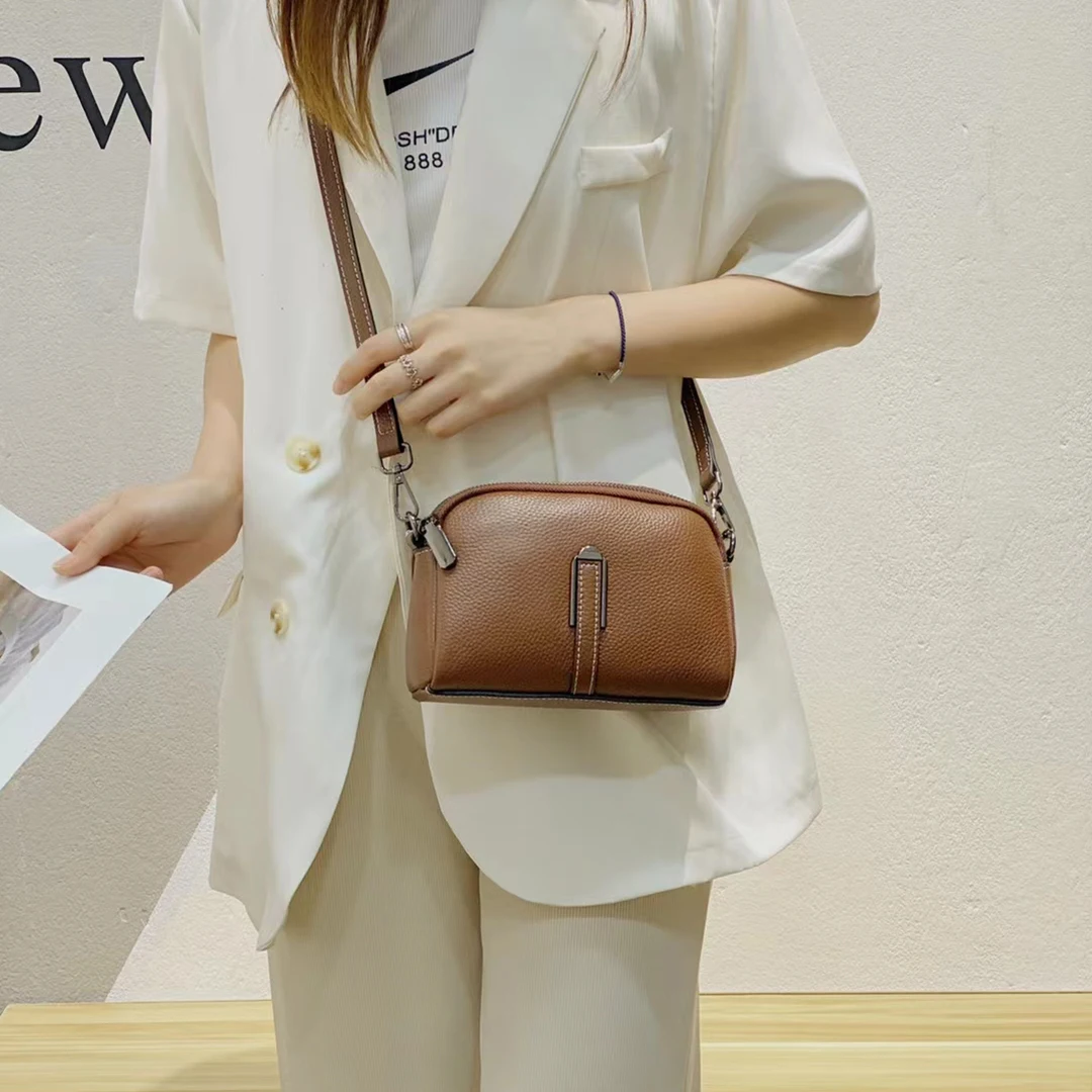 URBAN MASTER Women Shoulder Corssbody Bag  Genuine Cow Leather Sling Phone Pocket Purse Ladies Handbags Sale With Free Shipping