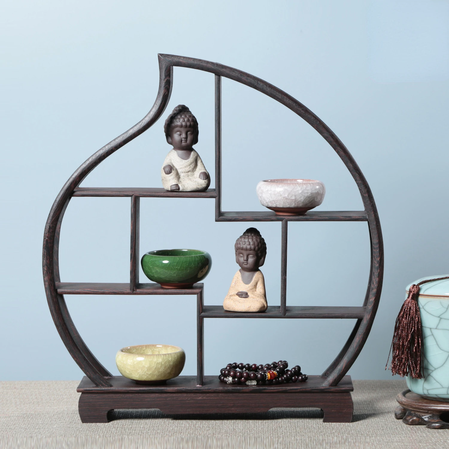 Поделки из красного дерева твердая древесина рамка Богу поделки маленькая ваза