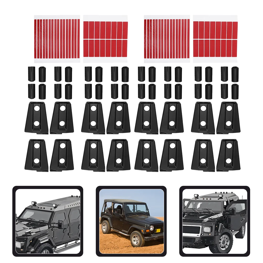 

2 Sets Car Door Trim Car Door Hinge Protector Door Hinge Protector Cover Car Door Hinge Cover Trim Door Hinge Cover