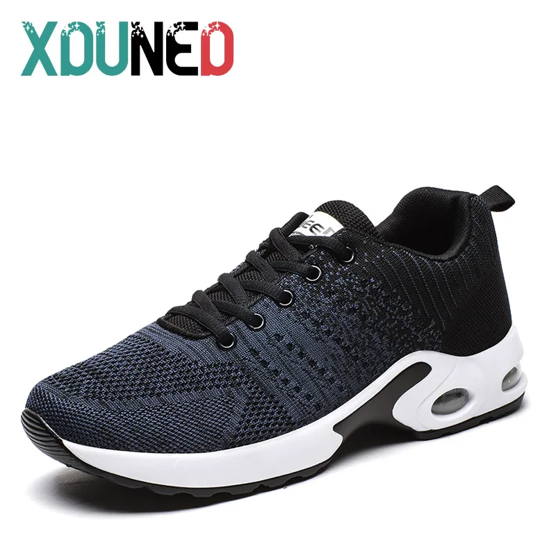 

Outdoor Fashion Shoes Air Cushion Men Running Shoes Fluorescent Sneakers Good Quality Breathable Men Sport Shoes Air Sneakers