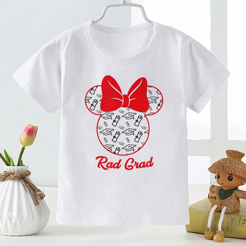 Детская футболка в стиле Харадзюку с изображением Микки Мауса Дональда дак и