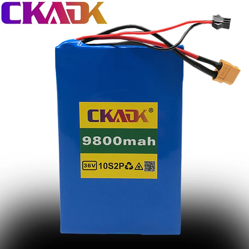 

Литий-ионный аккумулятор Nieuwe 10S2P 36 В 9800 мАч 18650 для скутера, скейтборда, электровелосипеда, Электрический Fiets 36 В, батарея lifepo4 Bms