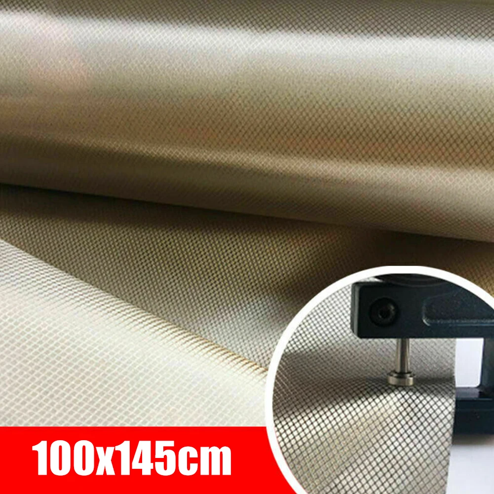 

1 Roll RFID Shielding Fabric Signal Cloth 0.03-0.05 OHM 100CM*145CM RF RFID Shielding Security Thickness 5G Wifi