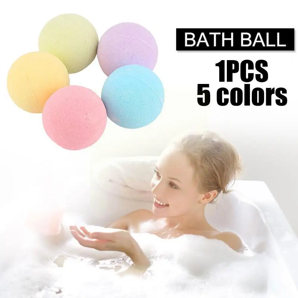 

High Quality Bath Bubble Salt Balls Handmade Stress Purely Tub Spa Natural Relief Bath Body Moisturize Skin Clean Bathing U4u3