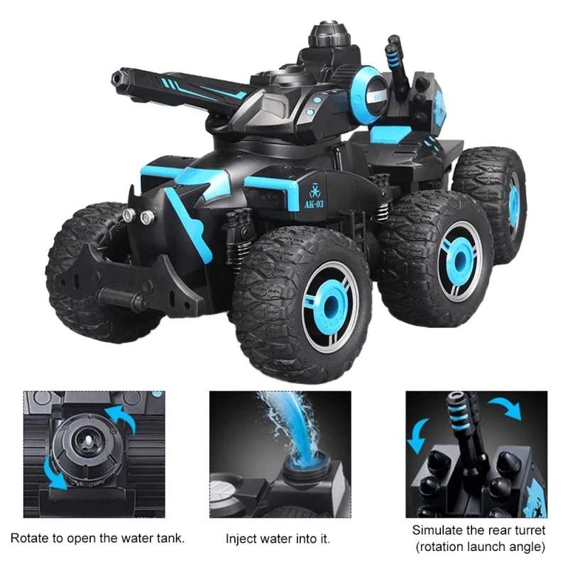 Новый 6WD Радиоуправляемый автомобиль для скалолазания Аккумуляторный телефон