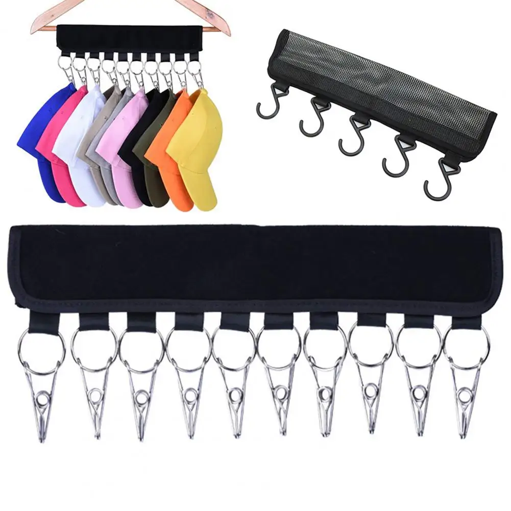 

Closet Hanger Hangable Foldable Delicate Closet Rack Cloth Organizer for Bathroom