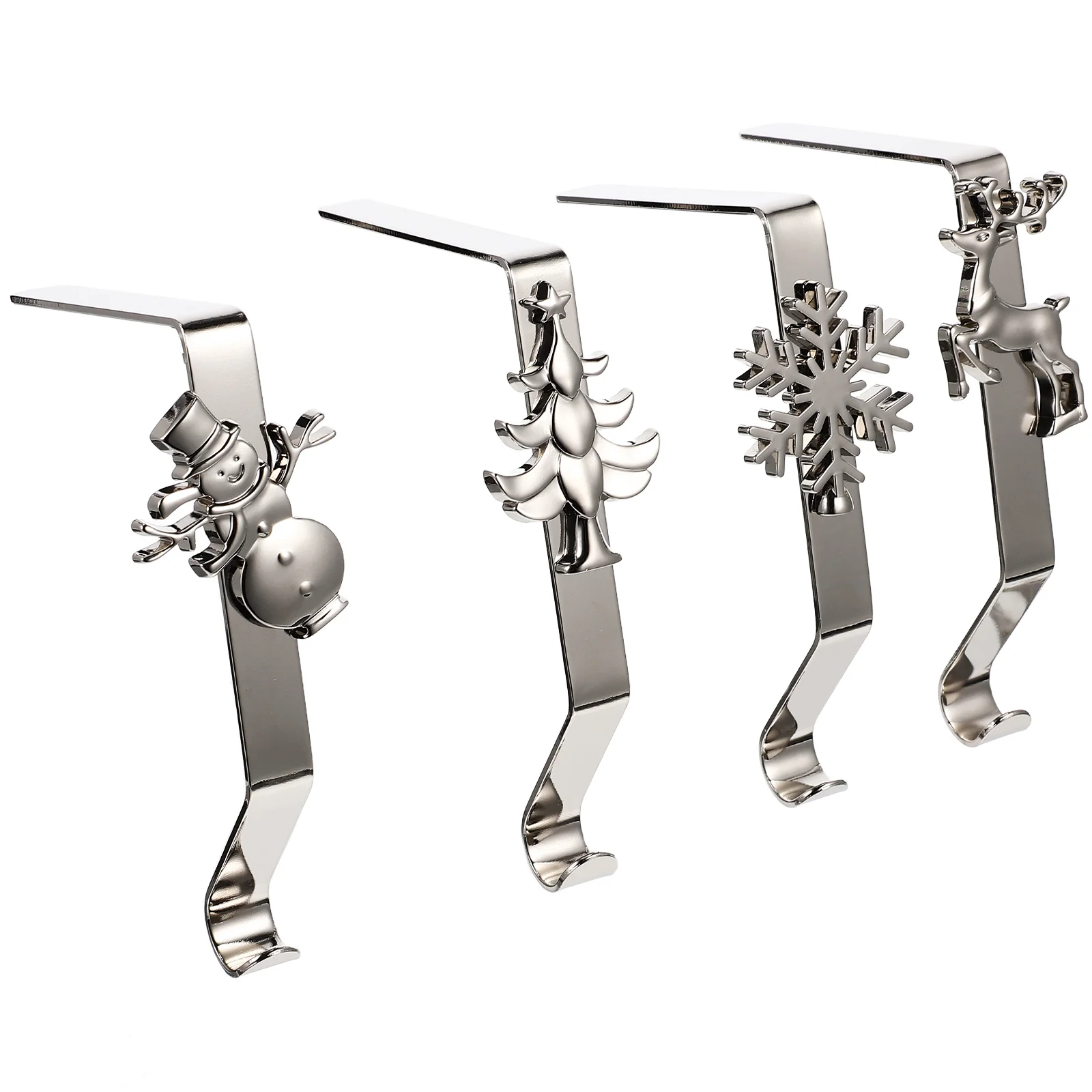 

Stocking Fireplace Christmashooksholder Holders Hook Hangers Hanging Mantle Mantel Supplies Weights Pothook Hanger Garland Metal