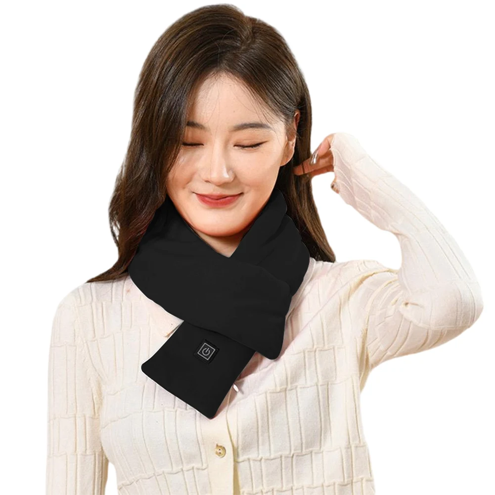 Электрический USB-шарф с подогревом грелка для шеи 3-температурный регулируемый