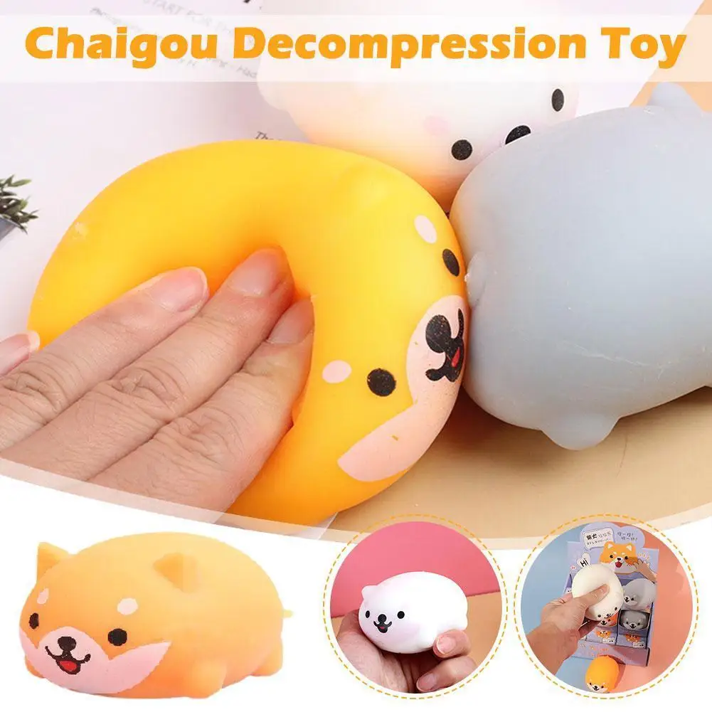 

Ball Shiba Inu Pinch Toy Stress Relief Squishy Toy Supplies Balls Stress Cute Toys Animal Party Vent Relieve Decompression R7u6