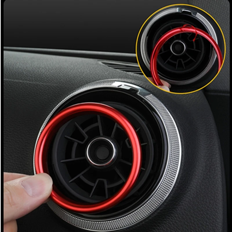 Автомобильное кольцо для вентиляционного отверстия кондиционера крышка отделка