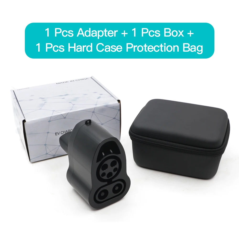 Адаптер зарядного устройства GOODCELL CCS1 на NACS совместимый с Tesla Model 3/X/Y максимальная