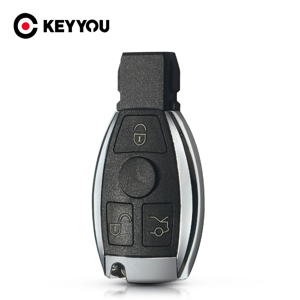 Умный пульт дистанционного управления KEYYOU для Mercedes Benz 2000 + NEC и BGA чехол ключа с 3