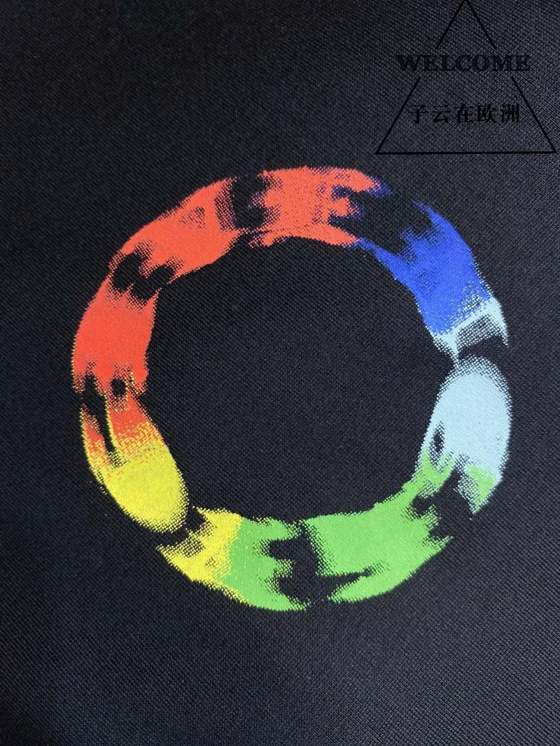 Футболка Мужская/женская с коротким рукавом повседневная спортивная круглым