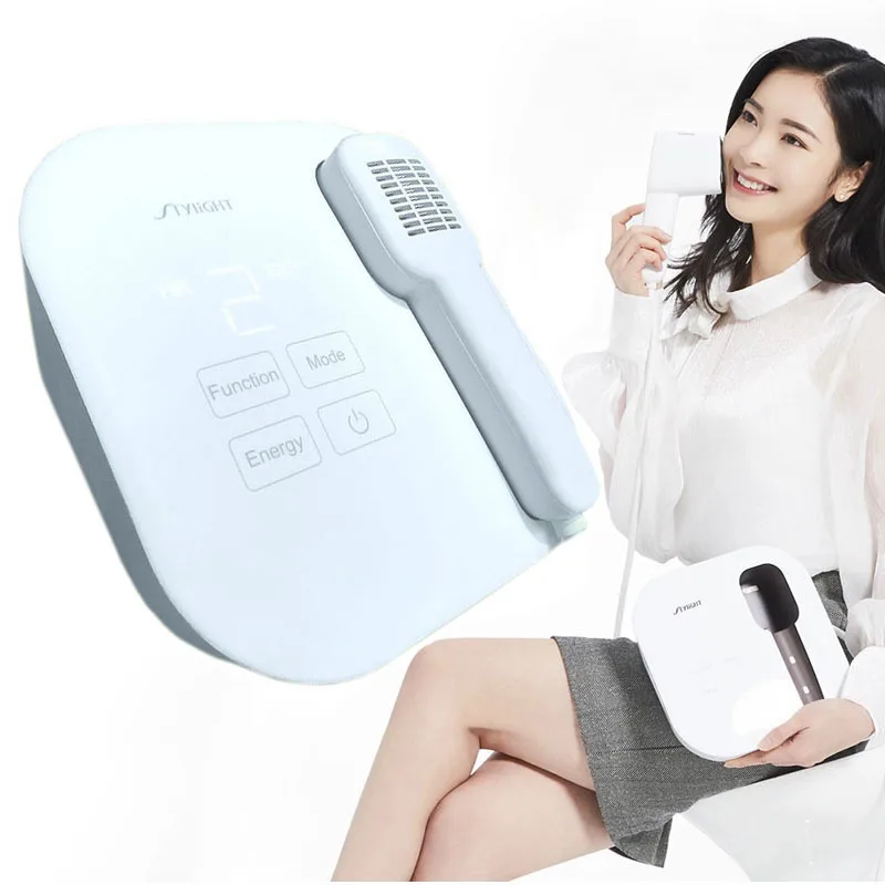 

3 In 1 IPL Laser Hair Removal Machine ICE Cold Laser Epilator Hair Removal Permanent Bikini Trimmer Electric Depilador A Laser