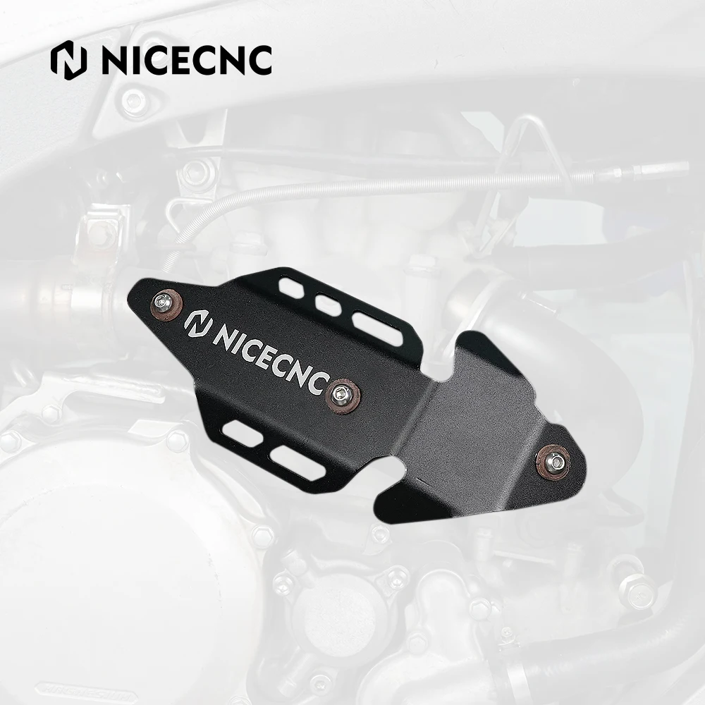 NiceCNC Exhaust Muffler Mid Pipe Heat Shield Protection Guard Cover for Yamaha YFZ450R YFZ 450R 450 R 2009-2022 ATV Accessories