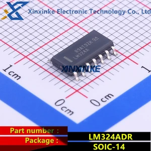 LM324ADR SOIC-14 Operational Amplifiers Op Amps Quad GP Amplifier ICs Brand New Original