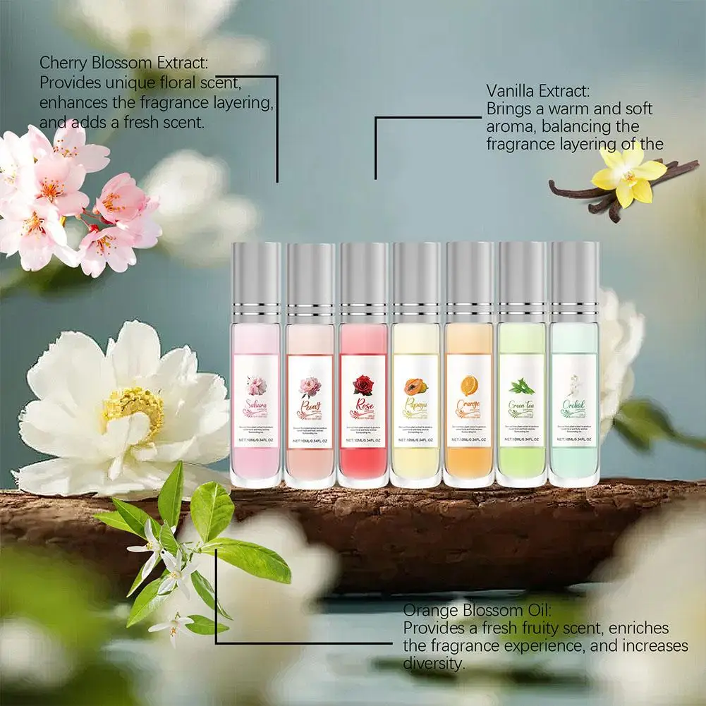 Парфюмерный набор стойкий аромат растение цветочный улучшающий очаровательный
