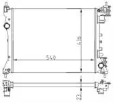 

Водный двигатель ORIS MOP476034 RADYATORU COMBO D - DOBLO III - ALFA MITO
