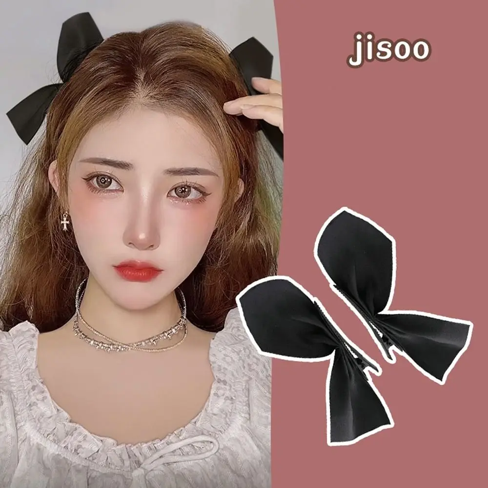 Заколка для волос принцессы детские заколки с бантом Jisoo женские корейский зажим