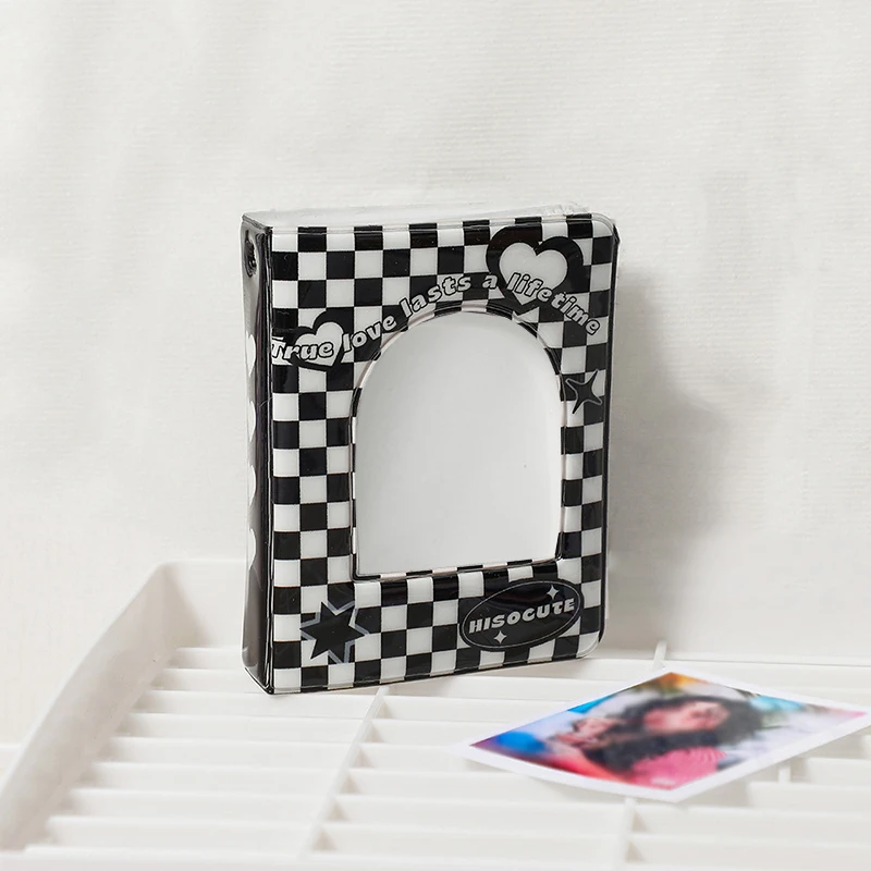 

Корейский фотоальбом INS 40 отделений черного цвета