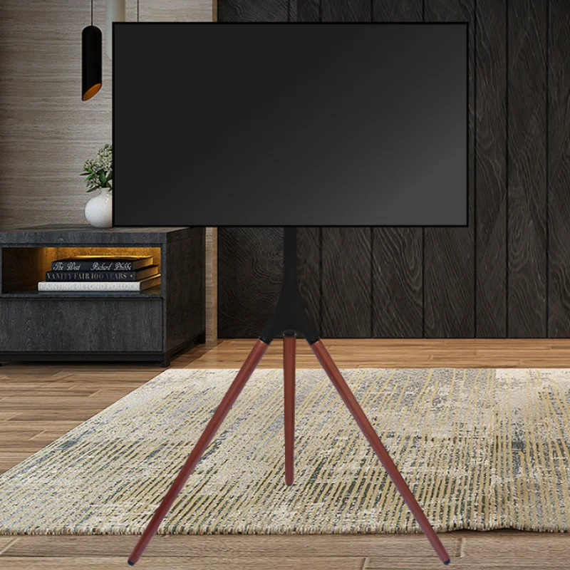 

Tv Mountmonitor Arm Lcd Tv Stand Floor Stand 45-65 Inch Removable Cart Tv Screen Stand Detachable Monitor Holder