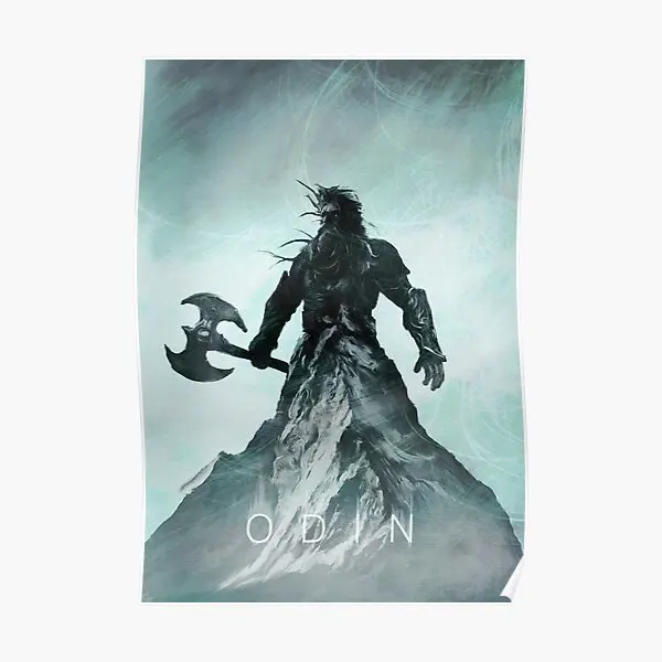 

Постер Odin, настенная роспись, современный декор, винтажная живопись для дома, украшение, забавный, без рамки