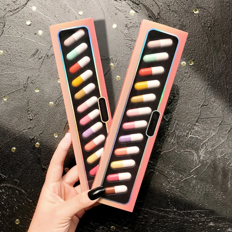 

Capsules lipstick set explosive recommended ins12 color mini lipstick set lipstick set cute makeup Dmg52
