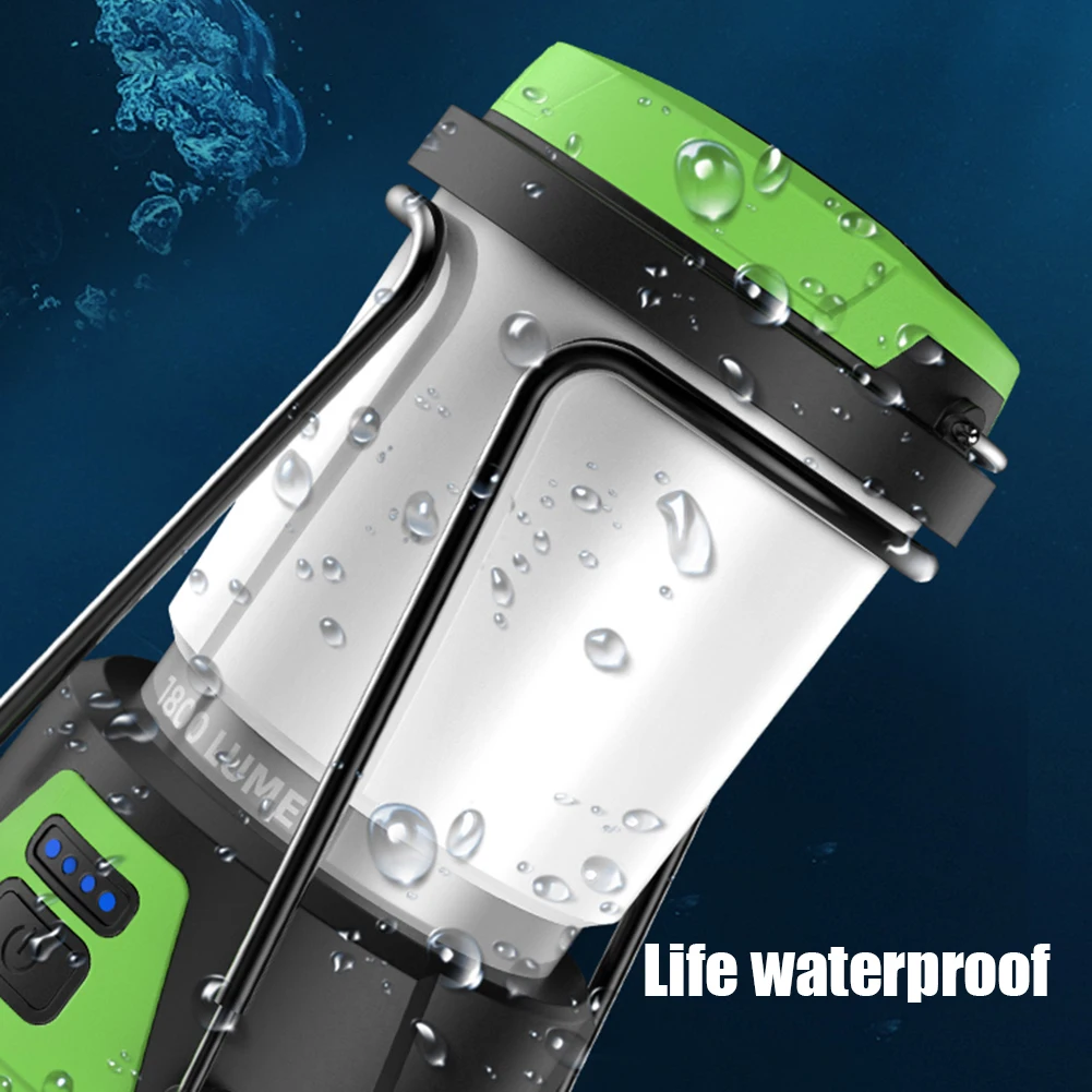 

Фонарик портативный для кемпинга, лм, с USB-портом