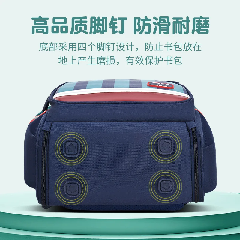 Cartoon 6-12 Year Old child's School Bag Set for Boy Fashion Cute School Backpack Starting School backpack for boys kids bag