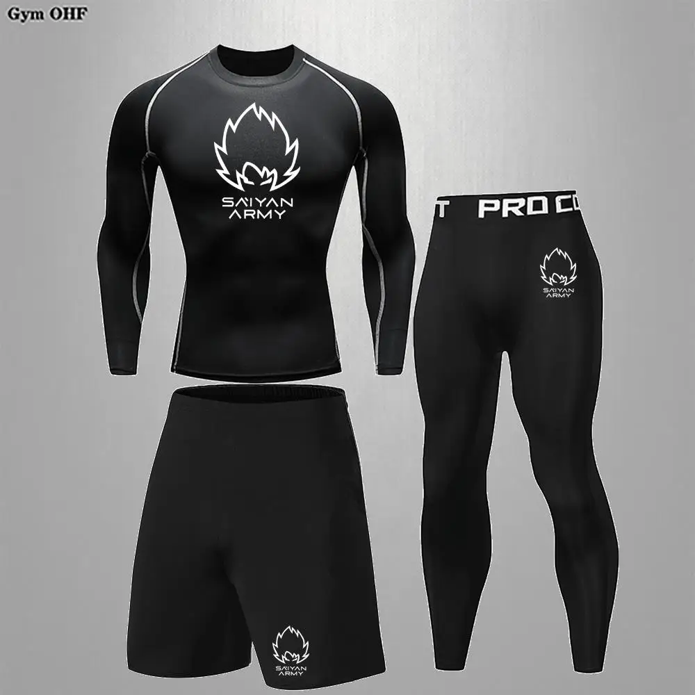 Детский Комплект Спортивной Одежды Goku Для Тренажерного Зала Бега Фитнеса Бокса