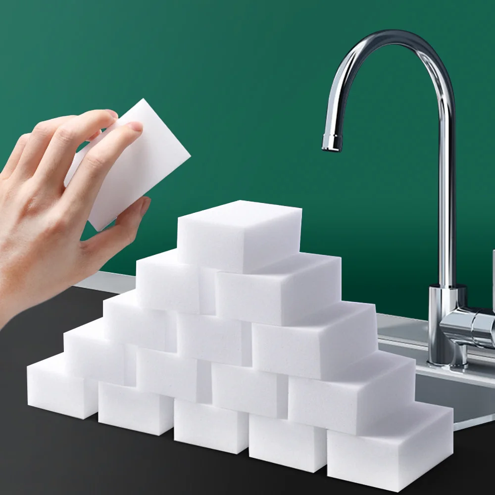 

20/100 Pcs Melamine Sponges Magic Sponge Eraser Cleaning Bath Nano Sponge for Washing Dishes Cleaner Bathroom Kitchen Tools