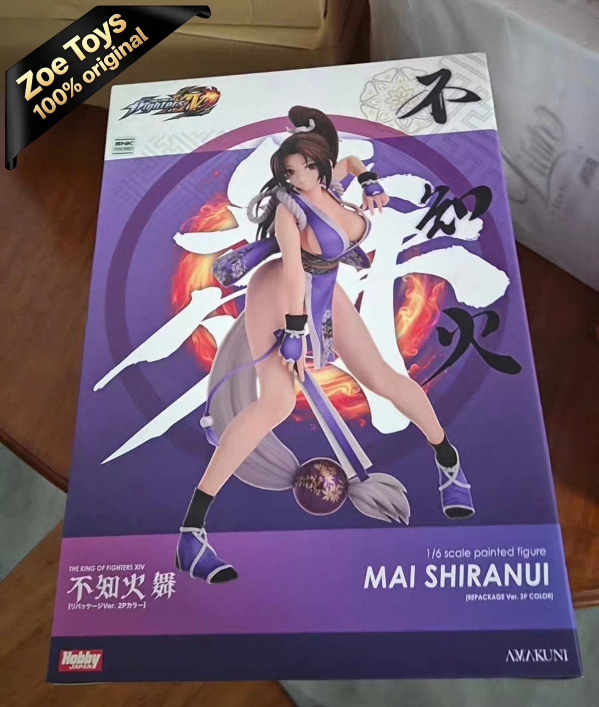 Фото Фигурка Mai Shiranui KOF XIV в масштабе 1/6, красная / фиолетовая версия 2P. Коллекционная фигурка Hobby JAPAN AMAKUNI King of Fighters Bishoujo в наличии №4