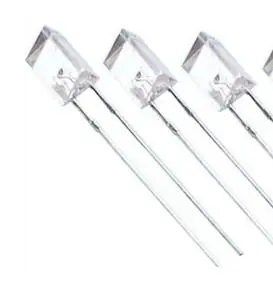 

Плоский прозрачный светодиодный Диод треугольной формы 557