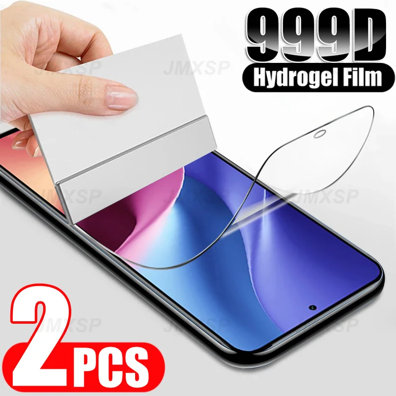 

Гидрогелевая пленка для Xiaomi Redmi 11 Prime K50 K40 Pro K50i, пленка для защиты экрана Redmi Note 12 11 11E 11T Pro 11SE 11R, 2 шт.