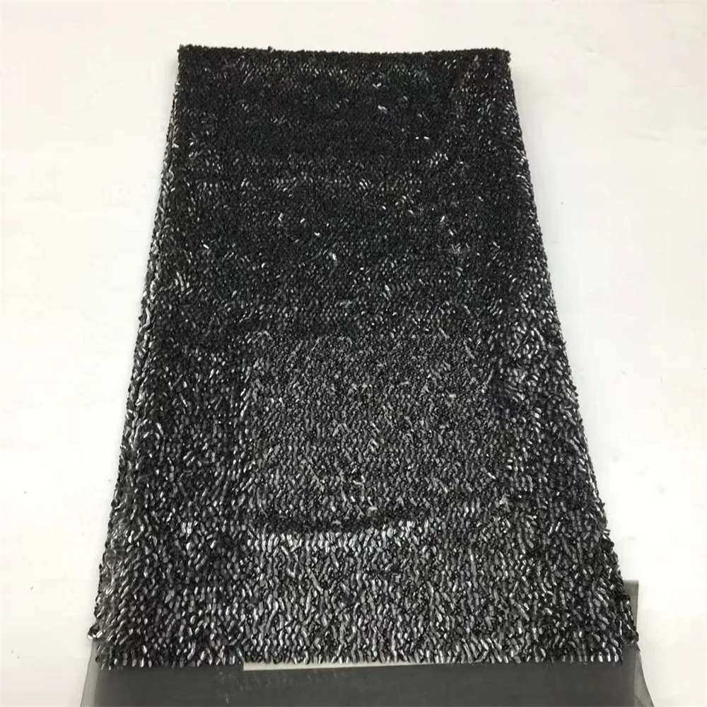 Новинка 2024 Роскошная французская вышивка кружевная ткань для жениха африканская