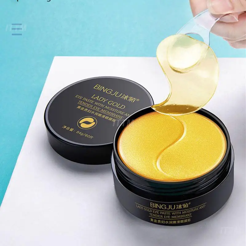 

Golden Anti-wrinkle Eye Masks High Concentration Essences Moisturizing Anti Age Firming Skin Remove Dark Circles Patches TSLM1