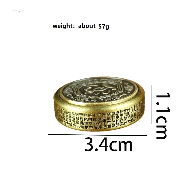 

Медная статуэтка Дзен Будда