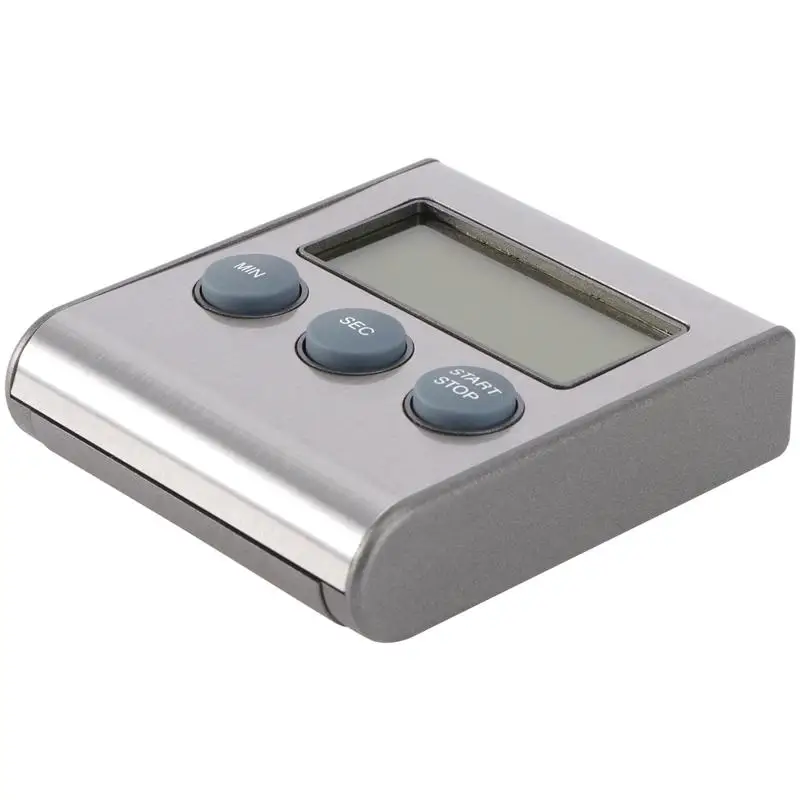 Цифровой кухонный таймер из нержавеющей стали профессиональные минутные