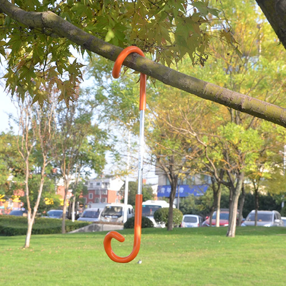 

Multi-Purpose 2 Way Camping Lantern Hook Hanger Lamp Tent Pole Post Use For Outdoor Camping Climbing Fishing Picnic BBQ Tool