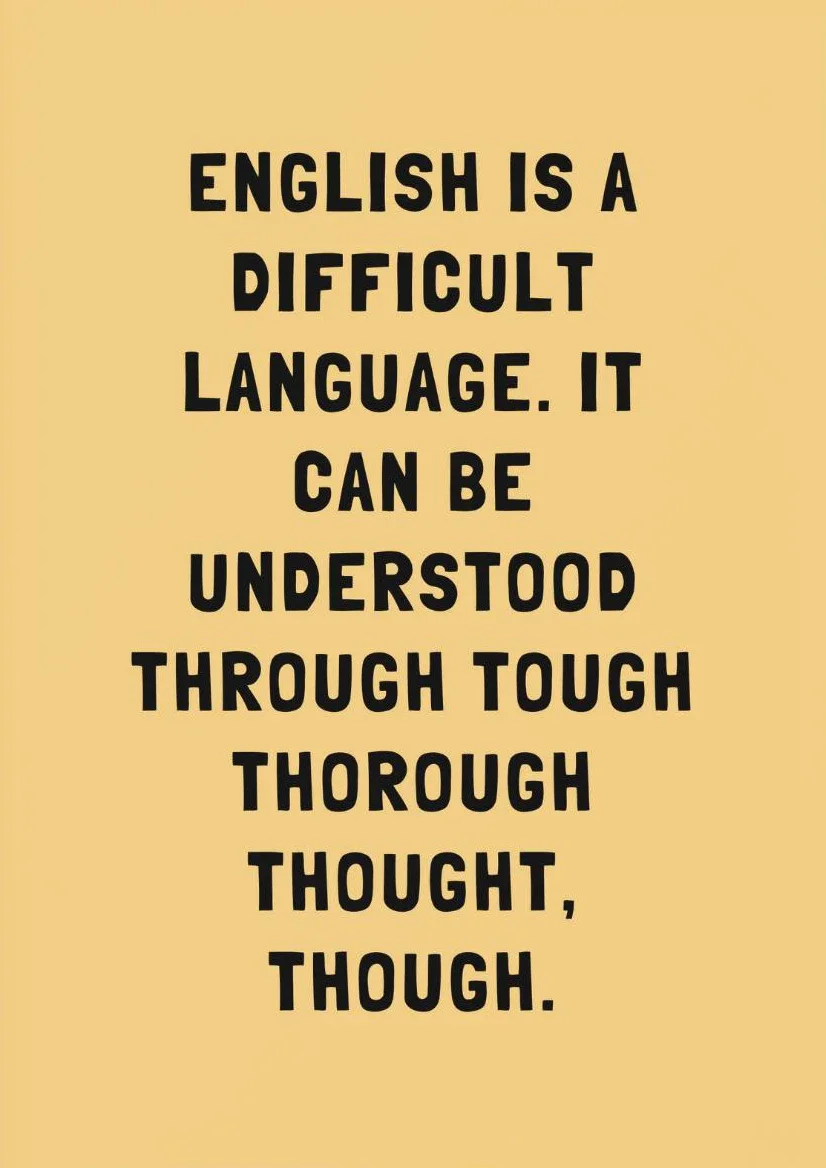 

Печать на холсте "Веселая грамматика английского языка"