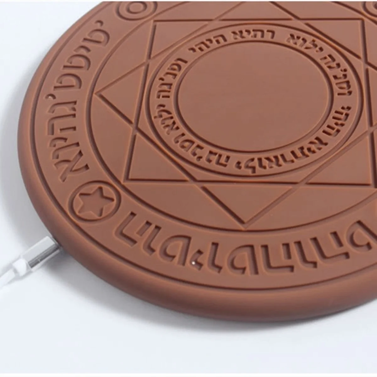universal qi fast charging wireless charger 10w glowing magic array charger with light for iphone samsung mobile phone free global shipping