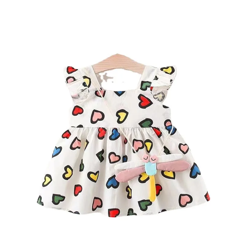 

1-3Years Baby Girl Dress Newborn Summer Cotton Dress Infant Clothes