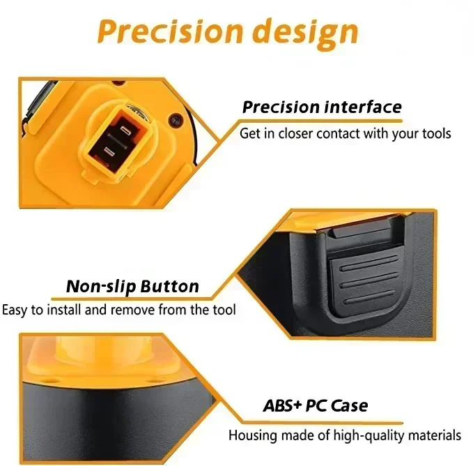 Аккумулятор Ni-MH 9 6 В 6800 мАч совместимый с Dewalt DE9061 DE9062 DW9061 DW9062 DE9036 DW911 DW050